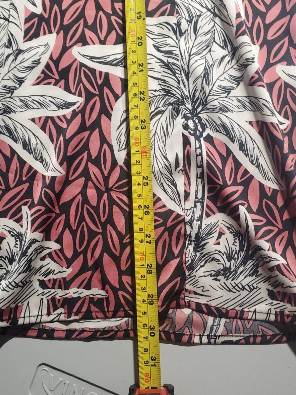 Rachel Zoe Palm Tree Print Halter Top & Pant Set Sz M - Picture 15 of 16